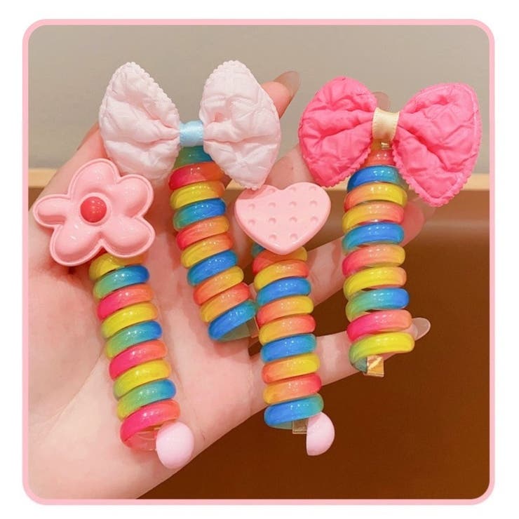 コイルポニー キッズ ヘアアクセサリー[品番：FQ000214596