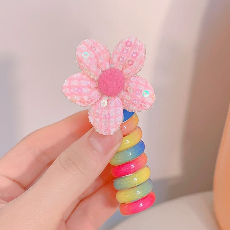 コイルポニー キッズ ヘアアクセサリー[品番：FQ000214596