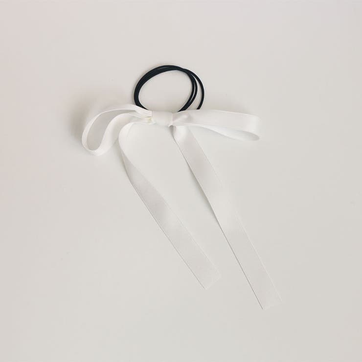 ヘアゴム ロングリボン付き 髪ゴム | PlusNao | 詳細画像4 