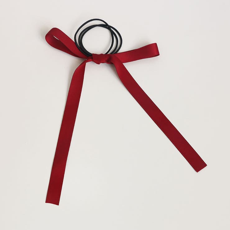 ヘアゴム ロングリボン付き 髪ゴム | PlusNao | 詳細画像8 