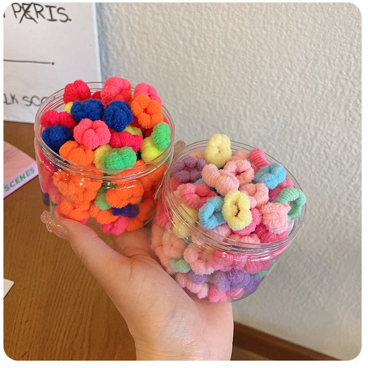 ヘアゴム リングゴム 100本セット | PlusNao | 詳細画像4 