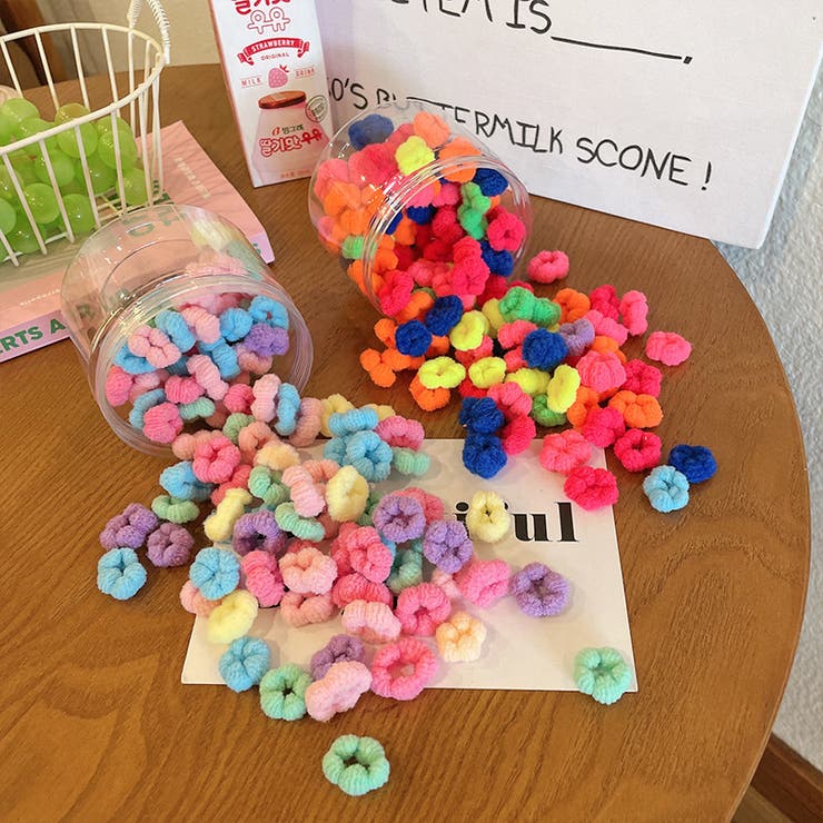 ヘアゴム リングゴム 100本セット | PlusNao | 詳細画像7 