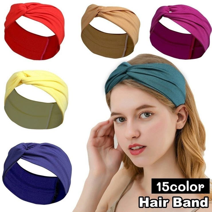 ヘアバンド 幅広 ヘッドバンド | PlusNao | 詳細画像1 