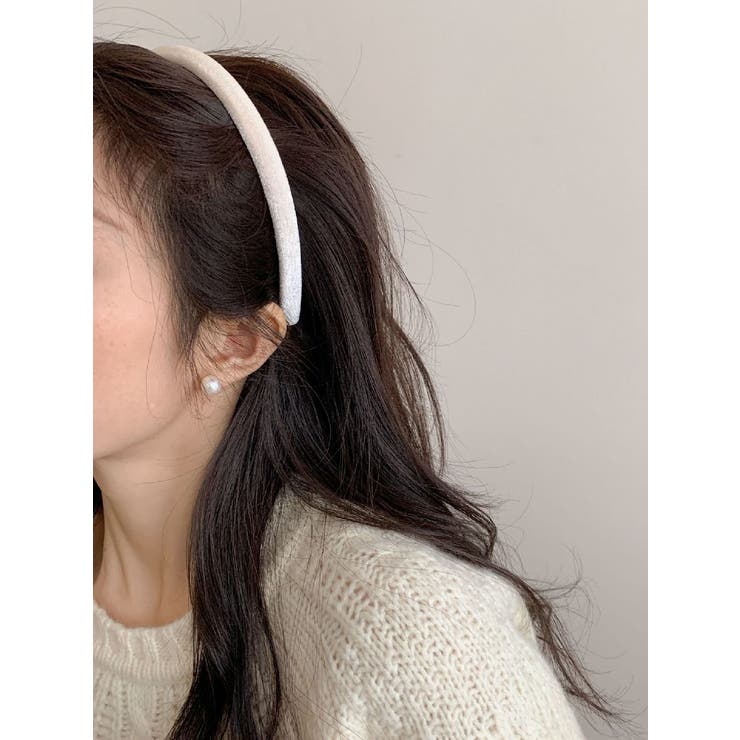 カチューシャ ベロア調 レディース | PlusNao | 詳細画像9 