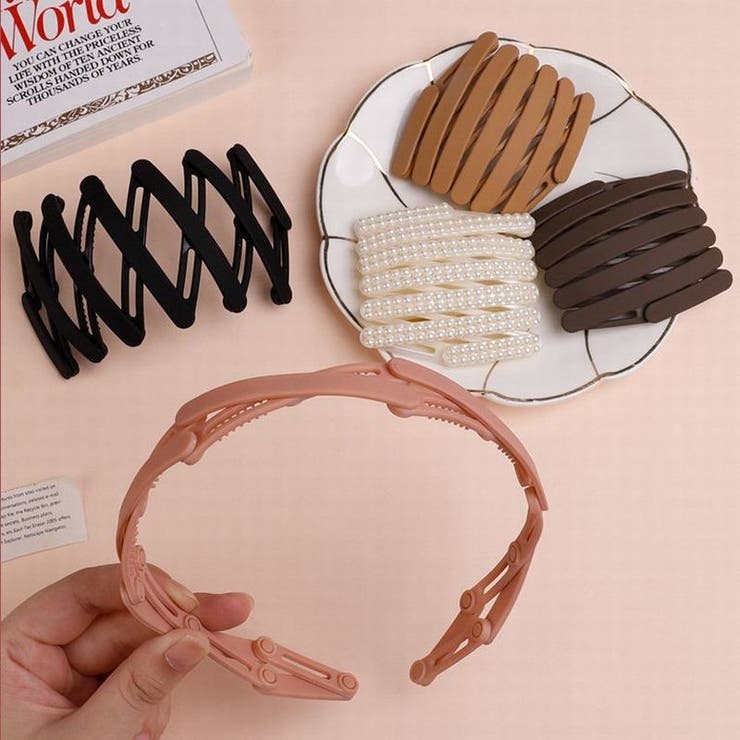 カチューシャ 伸縮式 伸縮カチューシャ | PlusNao | 詳細画像3 