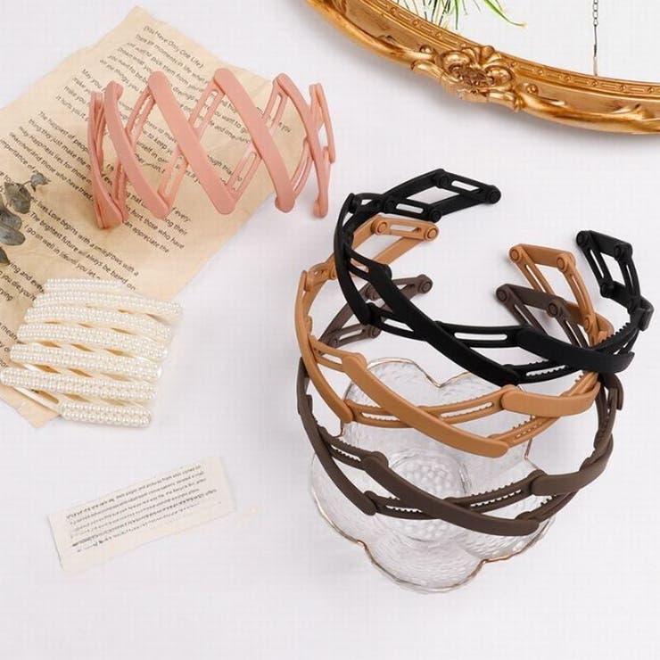 カチューシャ 伸縮式 伸縮カチューシャ | PlusNao | 詳細画像4 