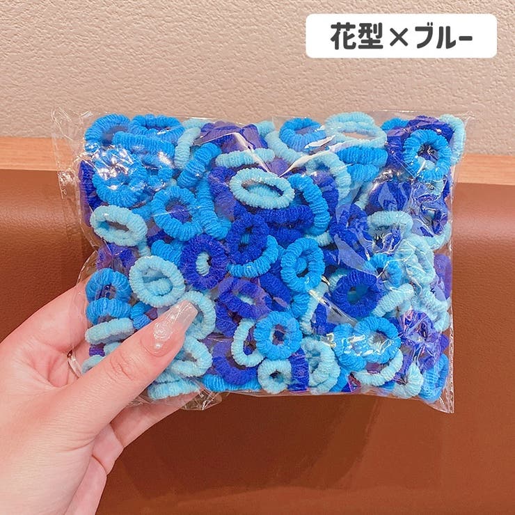 ヘアゴム 髪ゴム 100個セット[品番：FQ000217828]｜PlusNao