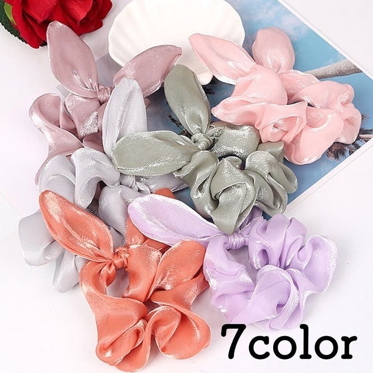 シュシュ ヘアゴム ヘアアクセサリー | PlusNao | 詳細画像1 