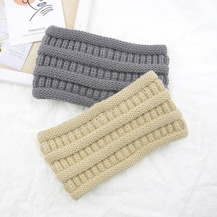 ヘアバンド ヘッドバンド ニット | PlusNao | 詳細画像4 