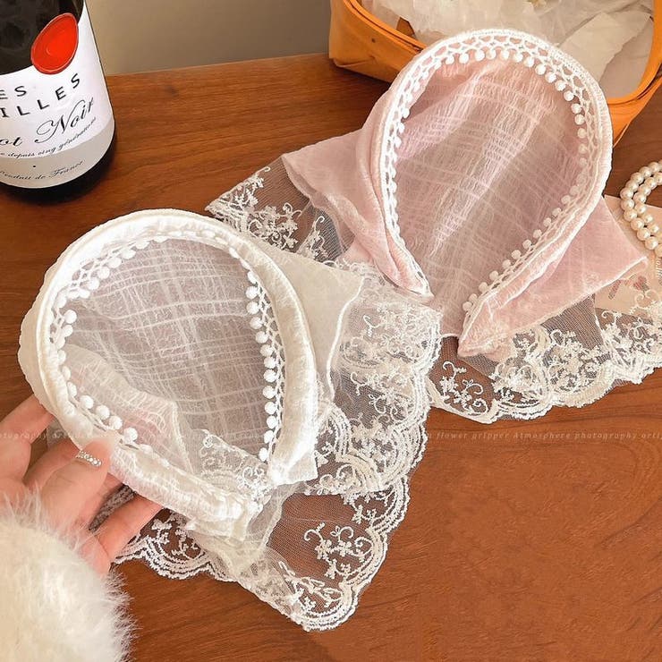 カチューシャ ヘッドスカーフ 頭巾風 | PlusNao | 詳細画像10 