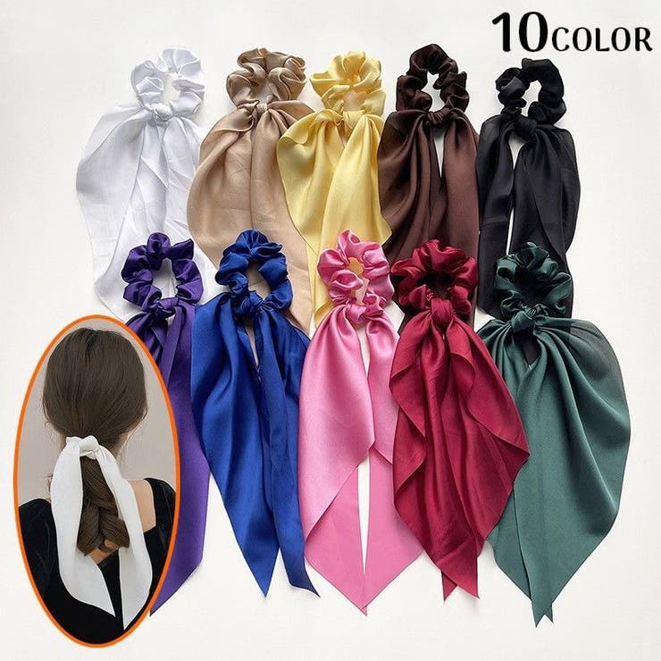 シュシュ ヘアゴム レディース | PlusNao | 詳細画像1 