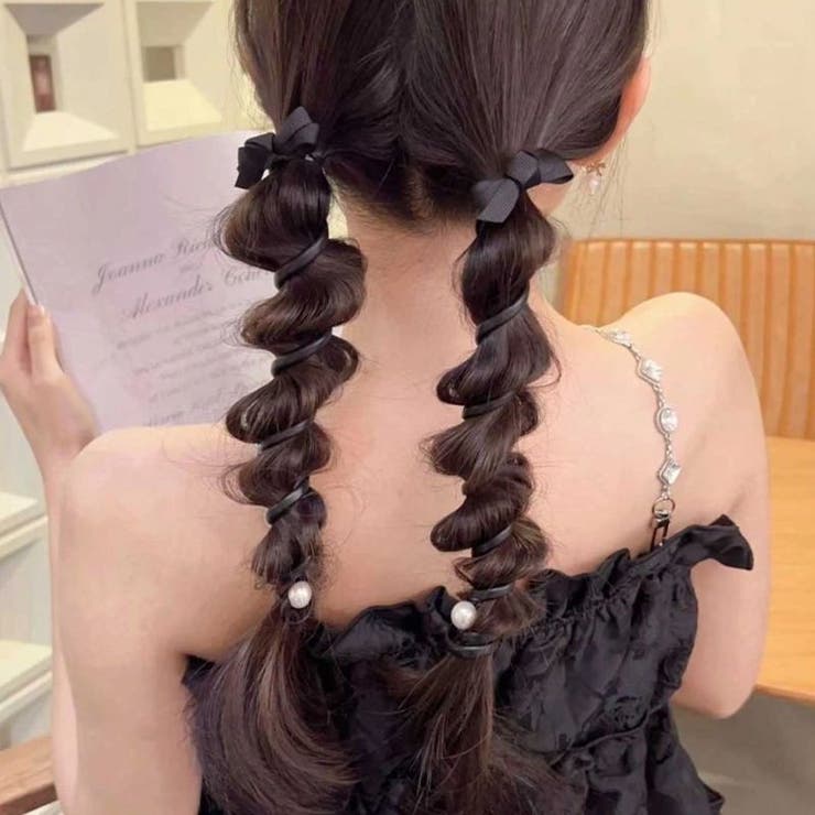 コイルポニー レディース ヘアアクセサリー | PlusNao | 詳細画像2 