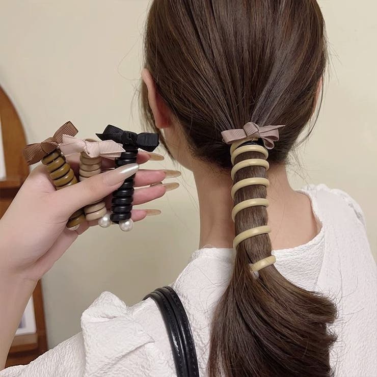 コイルポニー レディース ヘアアクセサリー | PlusNao | 詳細画像3 