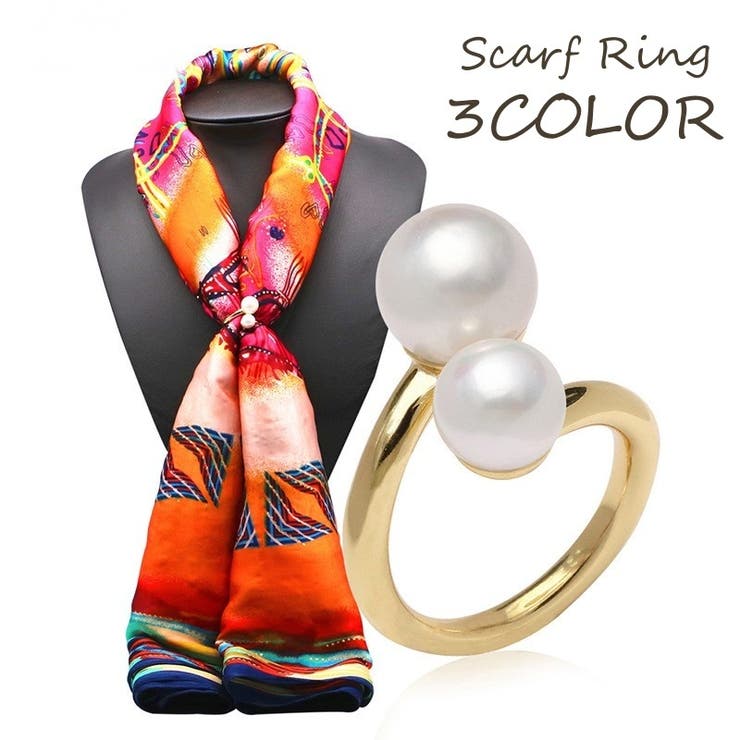 スカーフリング レディース アクセサリー | PlusNao | 詳細画像1 