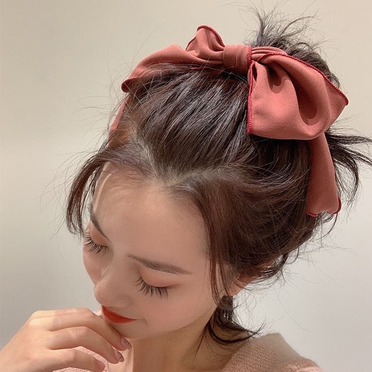 ヘアゴム リボン付き 髪ゴム[品番：FQ000147036]｜PlusNao（プラスナオ
