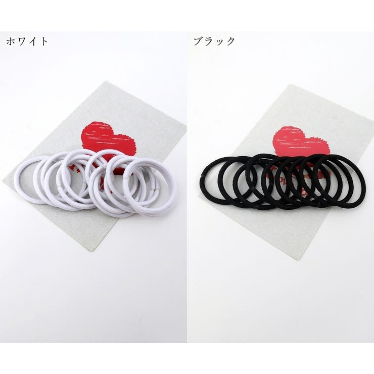 ヘアゴム 髪ゴム 100本セット | PlusNao | 詳細画像2 