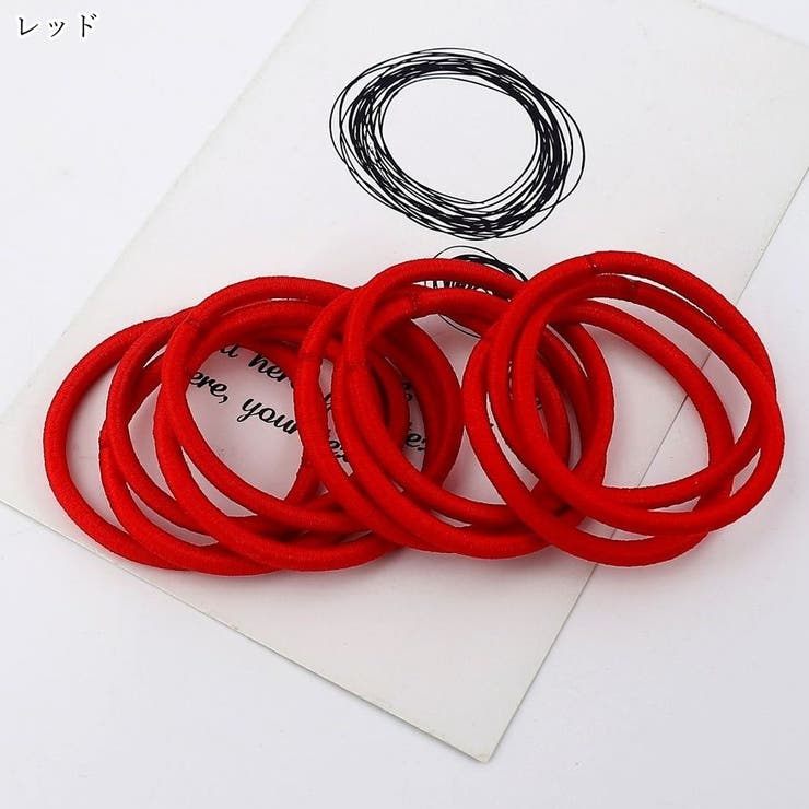 ヘアゴム 髪ゴム 100本セット | PlusNao | 詳細画像3 