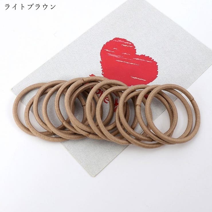 ヘアゴム 髪ゴム 100本セット | PlusNao | 詳細画像5 