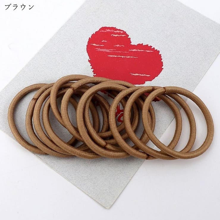 ヘアゴム 髪ゴム 100本セット | PlusNao | 詳細画像7 