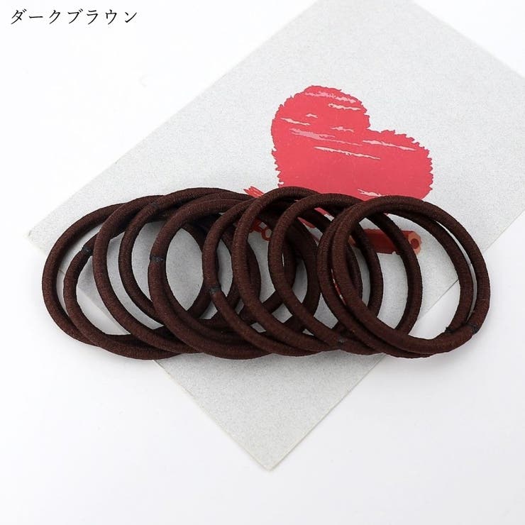 ヘアゴム 髪ゴム 100本セット | PlusNao | 詳細画像9 