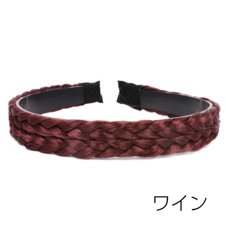 三つ編みカチューシャ ヘアアクセサリー レディース | PlusNao | 詳細画像5 
