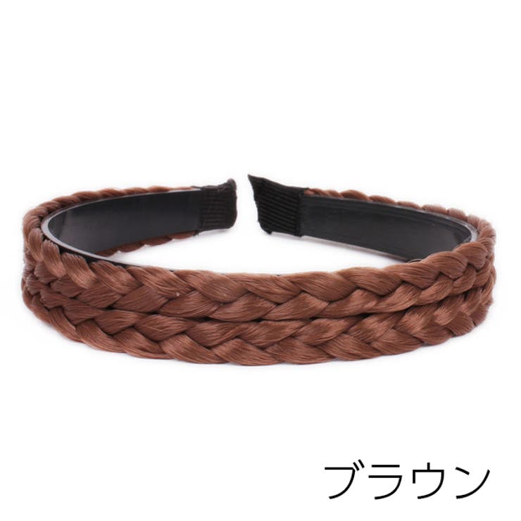 三つ編みカチューシャ ヘアアクセサリー レディース | PlusNao | 詳細画像6 