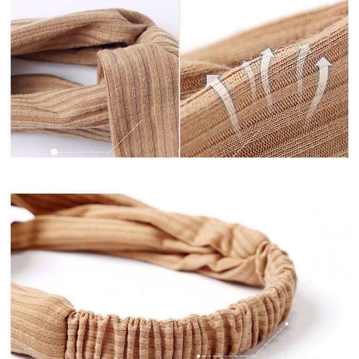 ヘアバンド 幅広 レディース | PlusNao | 詳細画像7 