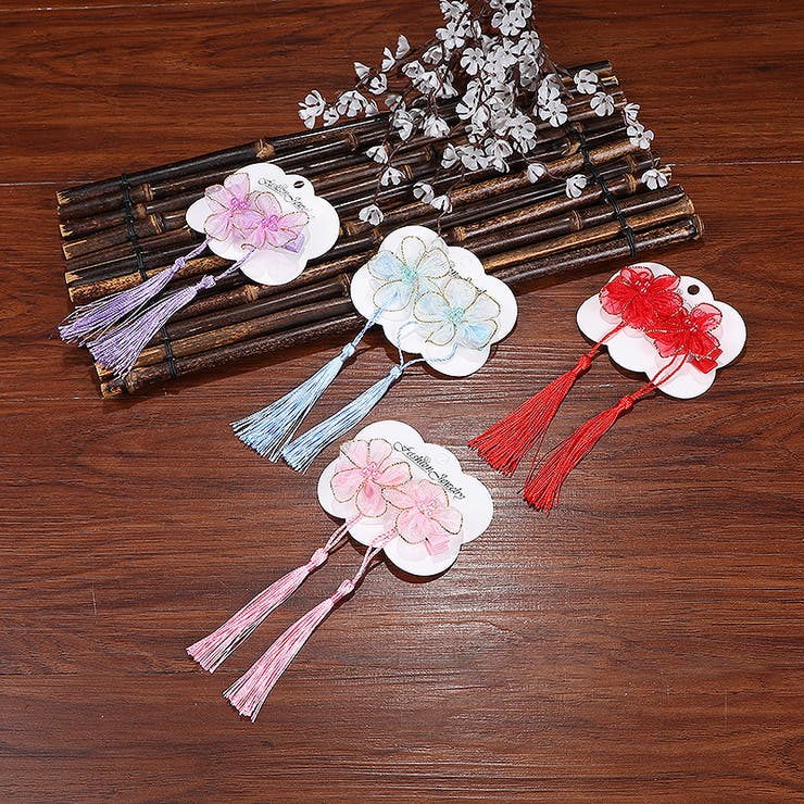 髪飾り 和装 ヘアクリップ1ペア | PlusNao | 詳細画像2 