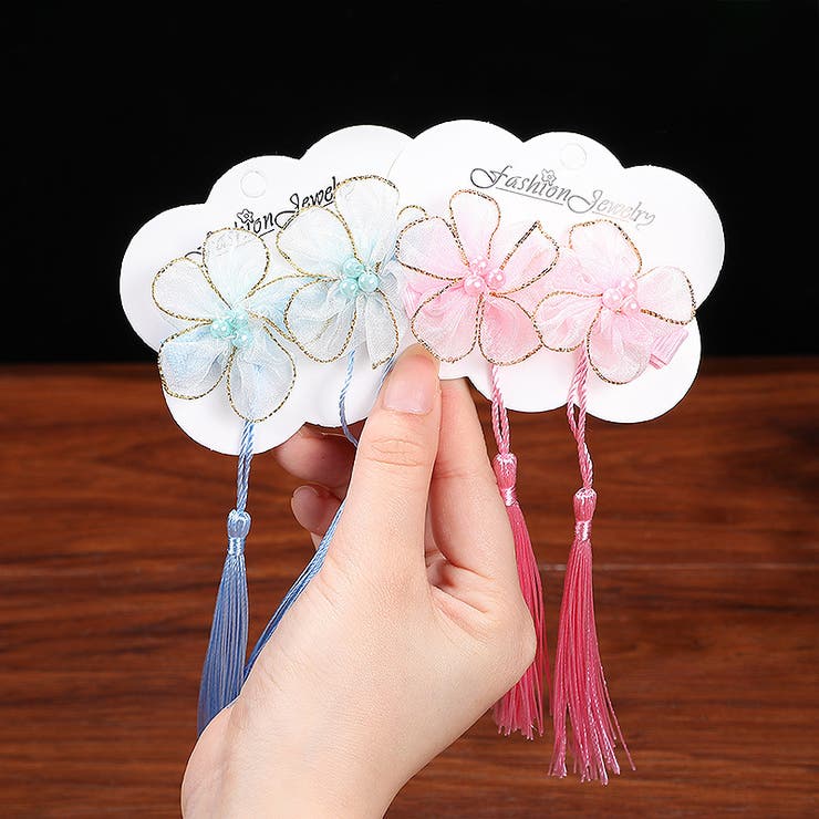 髪飾り 和装 ヘアクリップ1ペア | PlusNao | 詳細画像3 