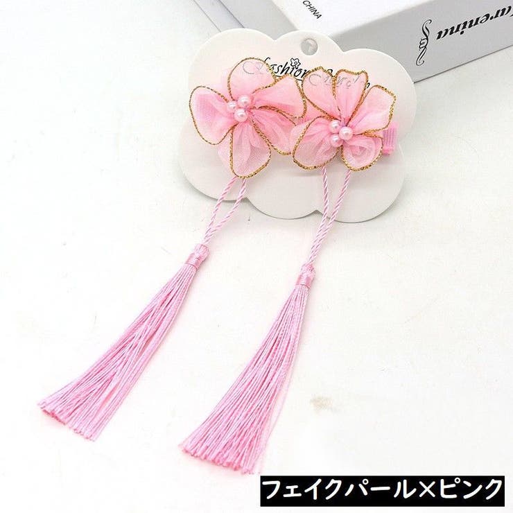 髪飾り 和装 ヘアクリップ1ペア | PlusNao | 詳細画像6 