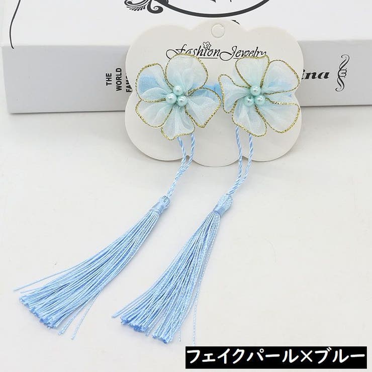 髪飾り 和装 ヘアクリップ1ペア | PlusNao | 詳細画像8 