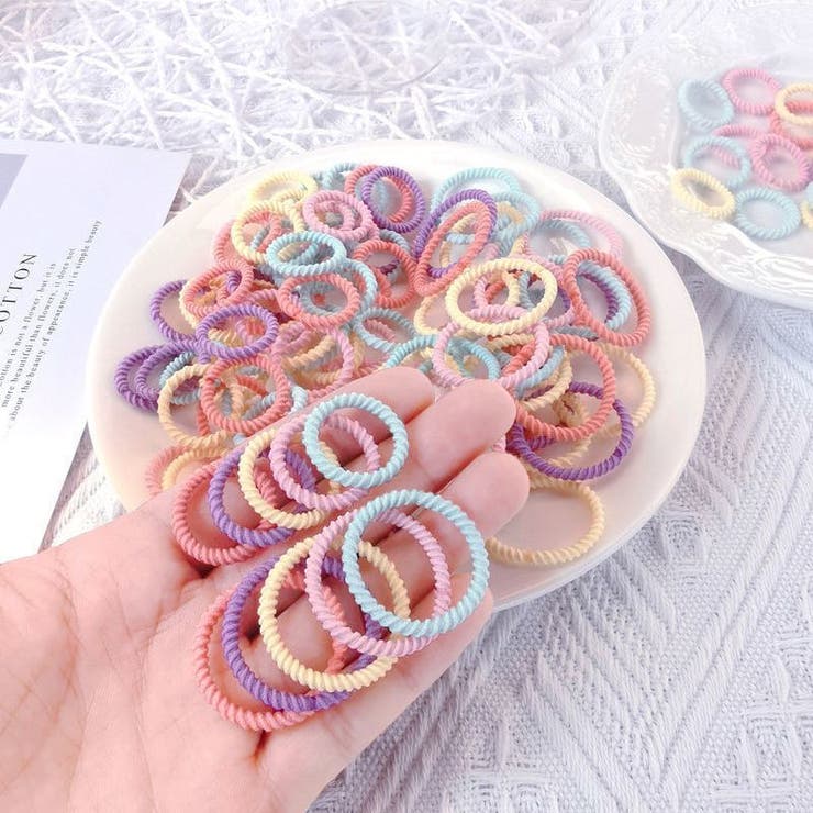 ヘアゴム リングゴム 約100本セット | PlusNao | 詳細画像4 