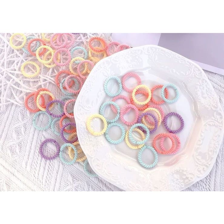 ヘアゴム リングゴム 約100本セット | PlusNao | 詳細画像7 