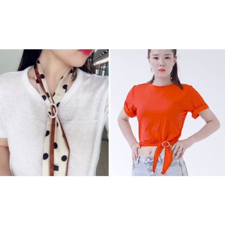 スカーフリング バックル型 スカーフクリップ | PlusNao | 詳細画像3 