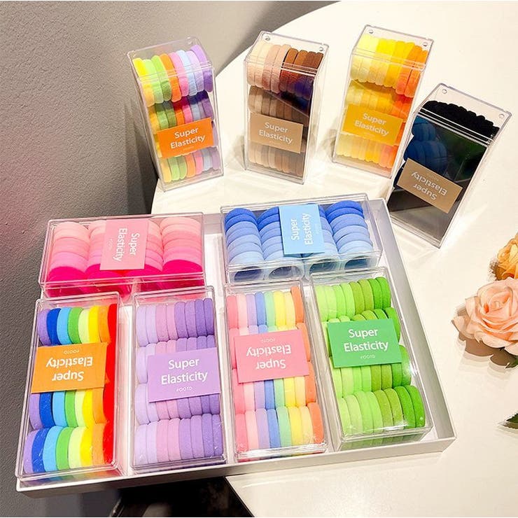 ヘアゴム リングゴム パイルゴム | PlusNao | 詳細画像8 