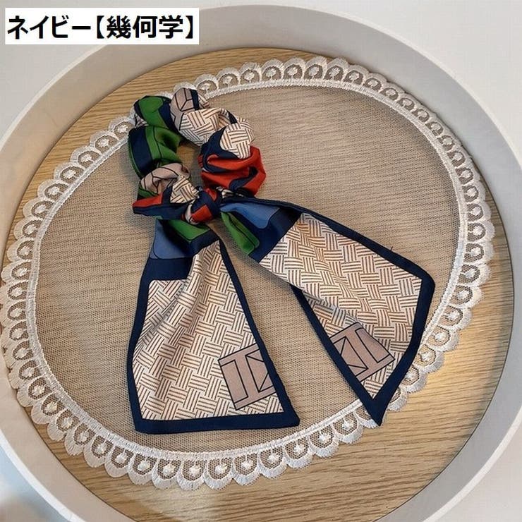 リボンシュシュ ヘアゴム 髪留め | PlusNao | 詳細画像14 