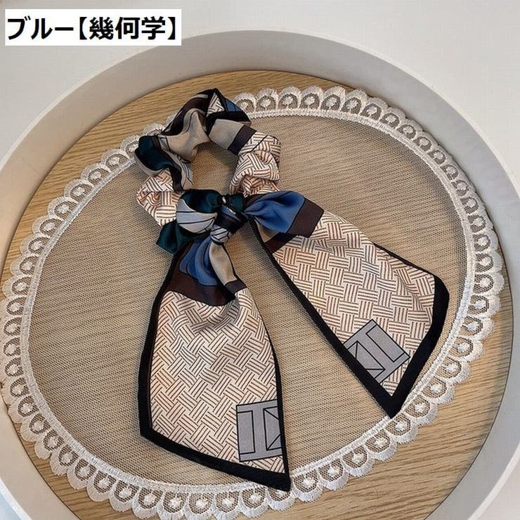 リボンシュシュ ヘアゴム 髪留め | PlusNao | 詳細画像15 