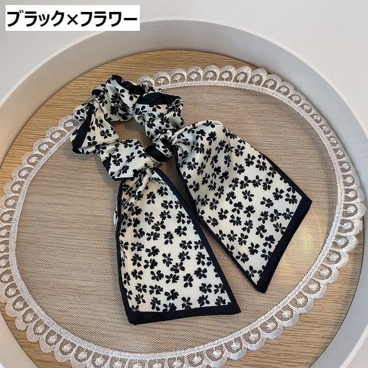 リボンシュシュ ヘアゴム 髪留め | PlusNao | 詳細画像17 