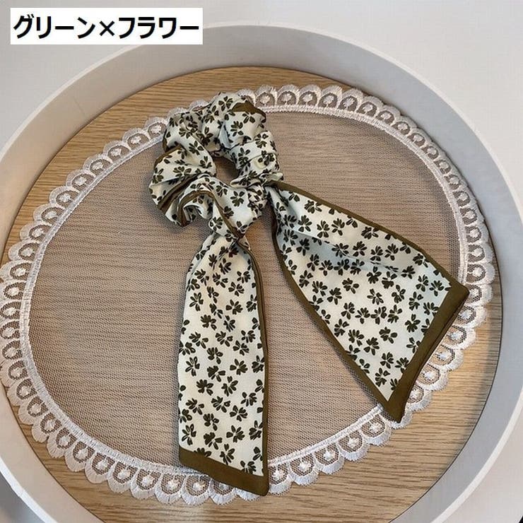 リボンシュシュ ヘアゴム 髪留め | PlusNao | 詳細画像18 