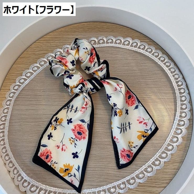 リボンシュシュ ヘアゴム 髪留め | PlusNao | 詳細画像6 