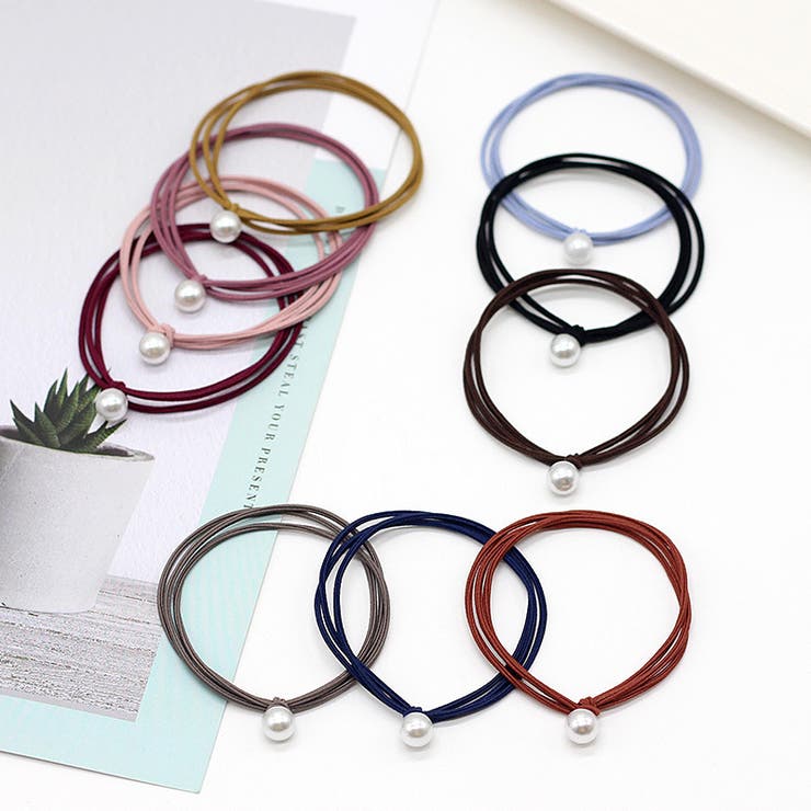 ヘアゴム 10個セット 髪ゴム | PlusNao | 詳細画像2 