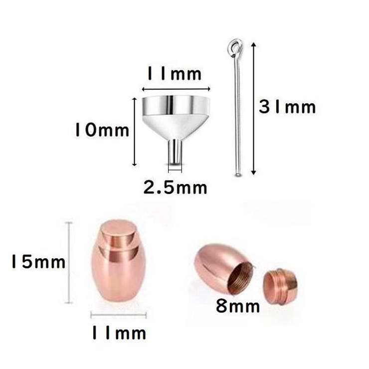 遺骨カプセル 遺骨ペンダント メモリアルジュエリー | PlusNao | 詳細画像4 