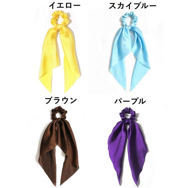 シュシュ リボン付き リボンシュシュ | PlusNao | 詳細画像16 