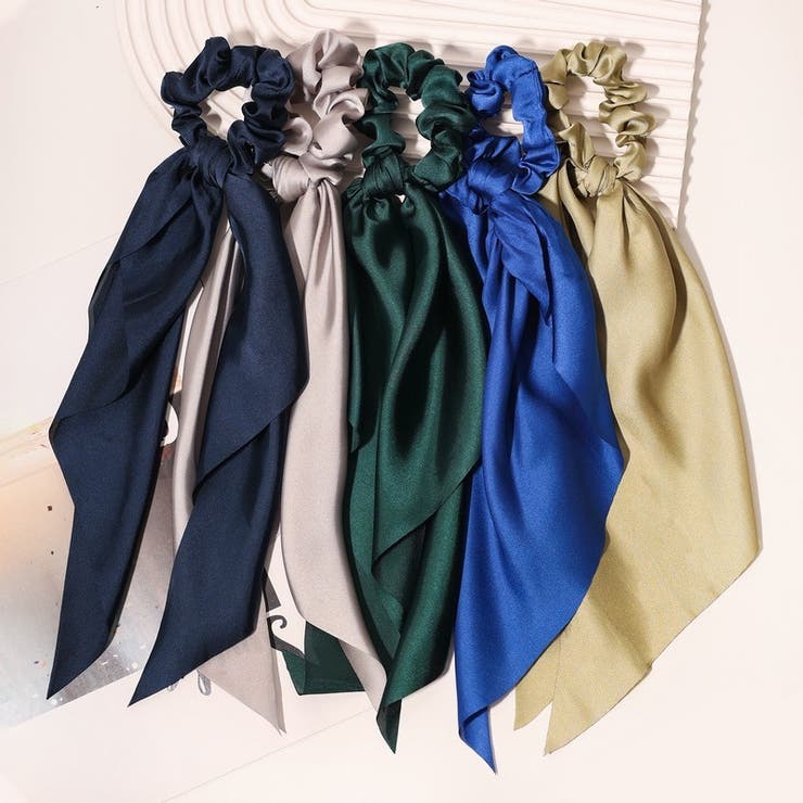 シュシュ リボン付き リボンシュシュ | PlusNao | 詳細画像4 