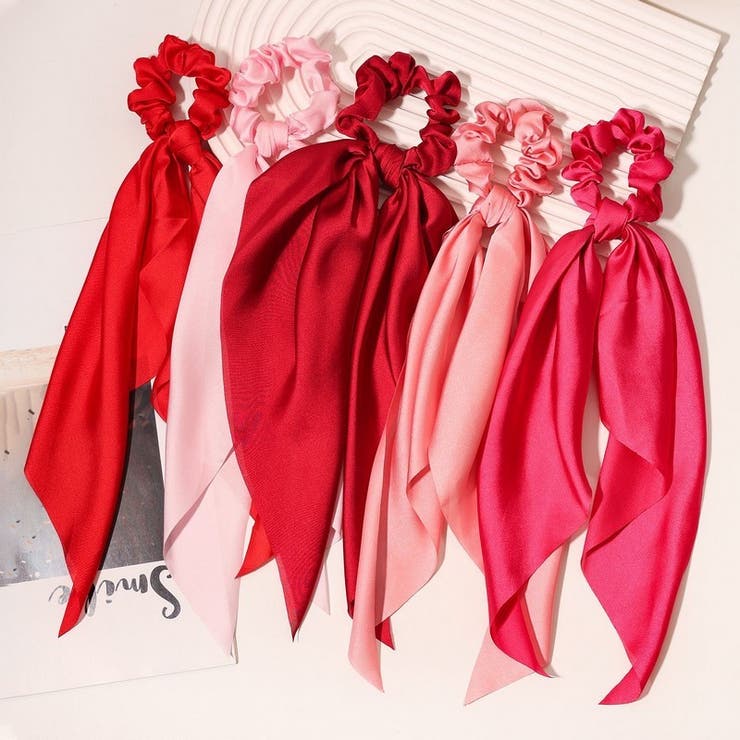 シュシュ リボン付き リボンシュシュ | PlusNao | 詳細画像5 