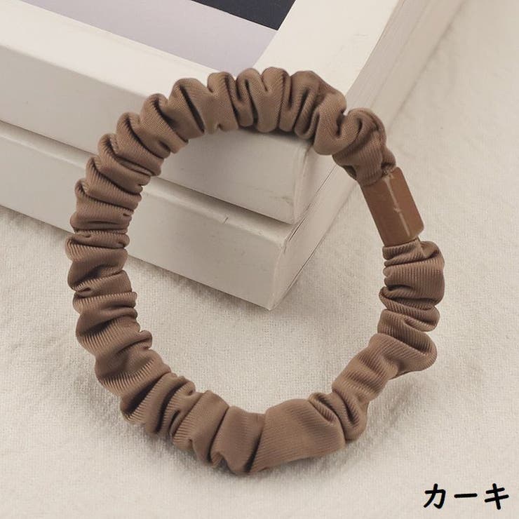 シュシュ ヘアゴム 同色4個セット | PlusNao | 詳細画像10 