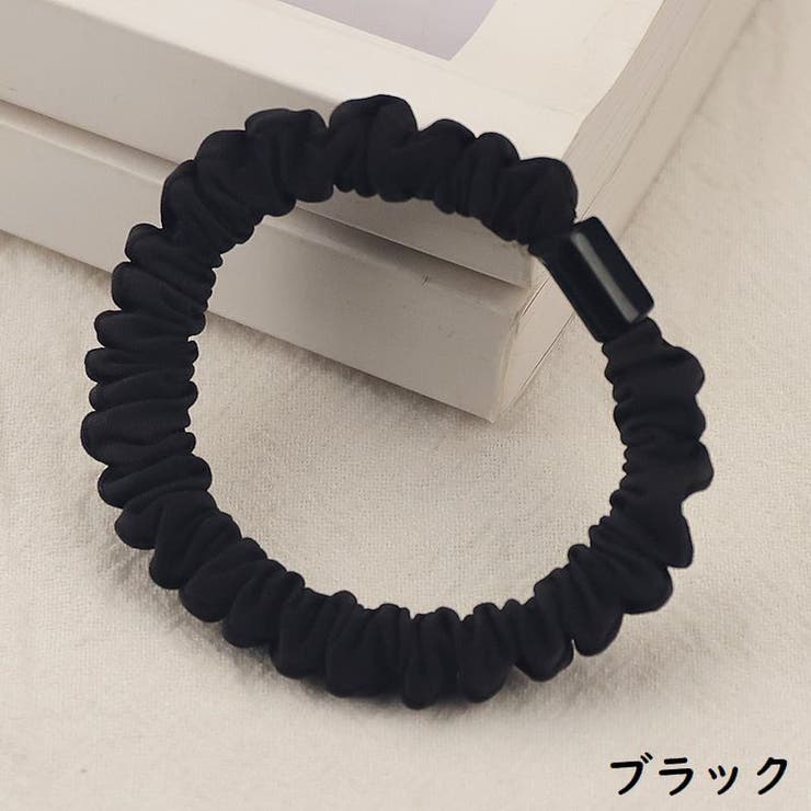 シュシュ ヘアゴム 同色4個セット | PlusNao | 詳細画像12 