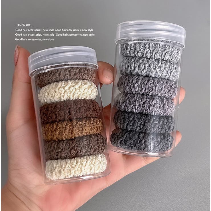 ヘアゴム 6本セット 髪ゴム | PlusNao | 詳細画像4 