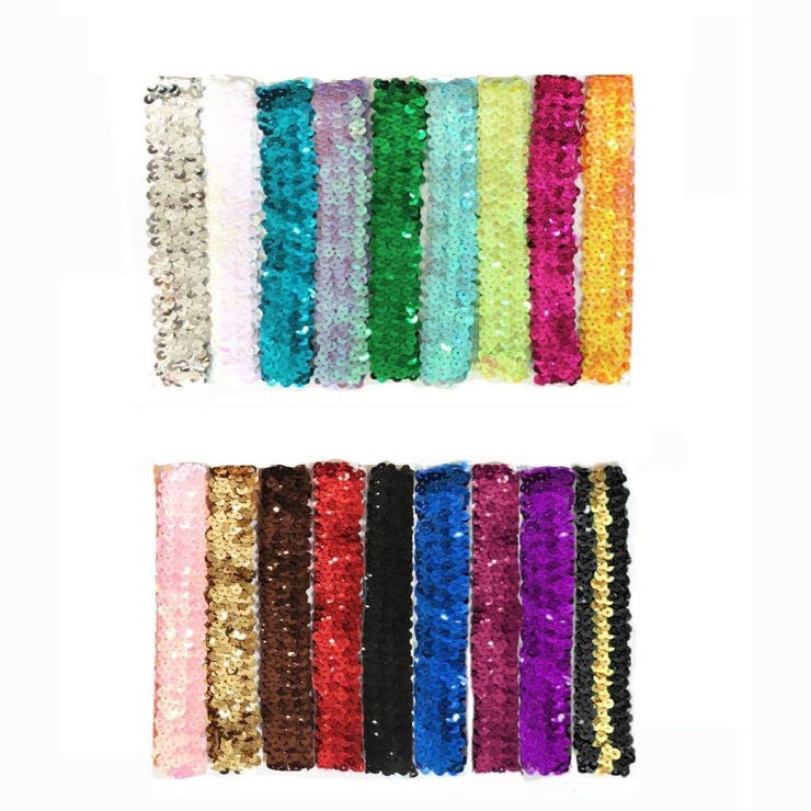 ヘアバンド ヘッドバンド スパンコール | PlusNao | 詳細画像17 