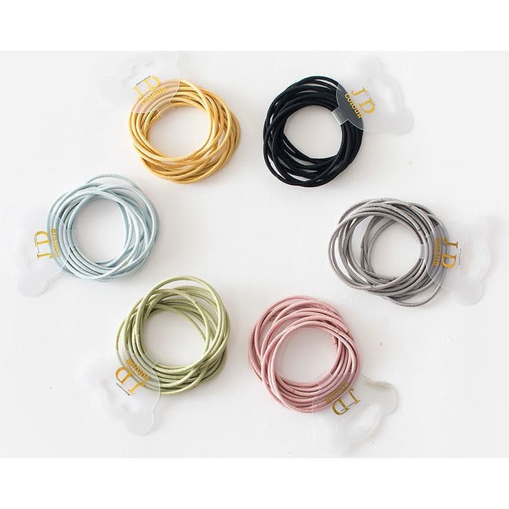 ヘアゴム 10本セット リングゴム | PlusNao | 詳細画像2 